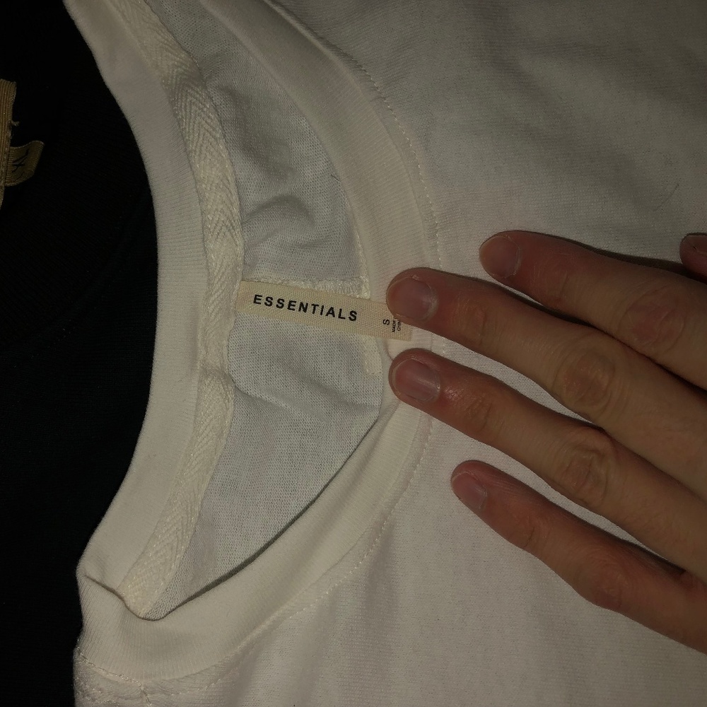 FOG x Pacsun Essentials White tee